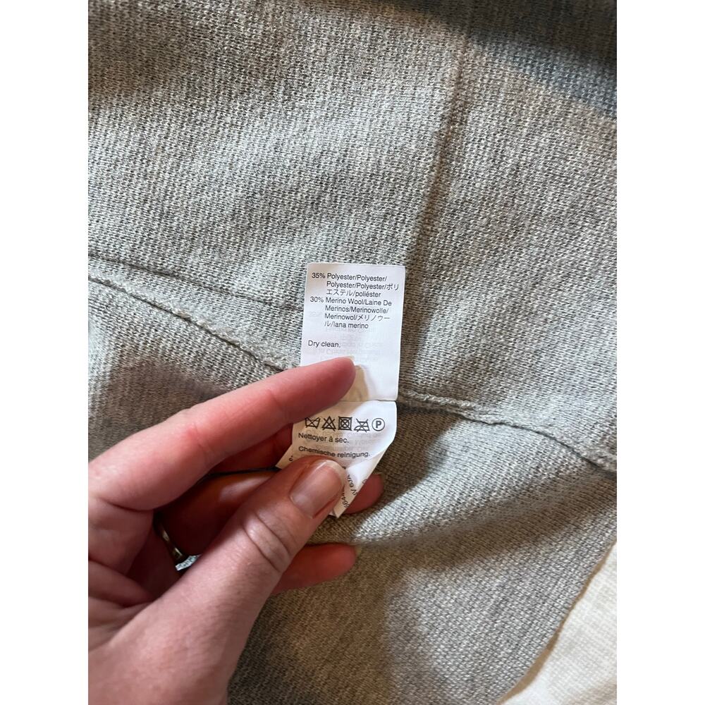 J.crew Sophie open front sweater blazer gray women’s size xs - Picture 4 of 10